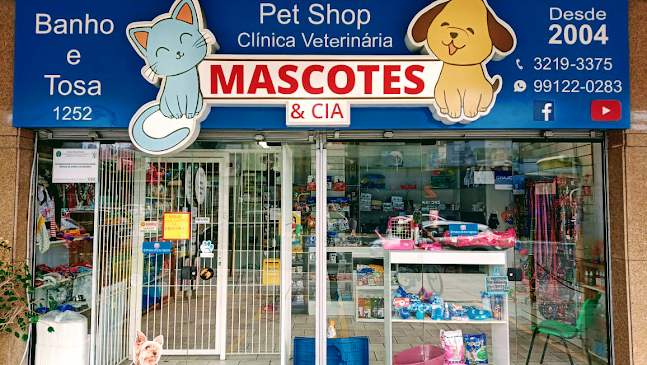 Mascotes & Cia - Veterinária - Pet Shop - Menino Deus POA
