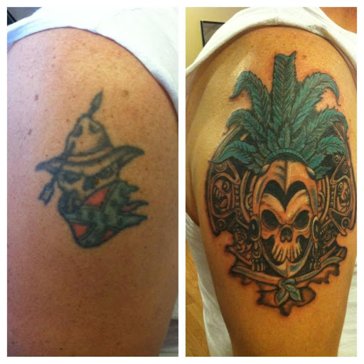 Explore kaneki tattoo ideas, creative tattoo ideas in Fort Myers Beach, available at Paradise Tattoo