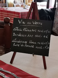 Restaurant Restaurant le longchamp à Paris (le menu)