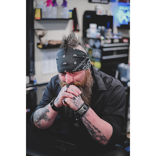 Explore portrait sleeve tattoo ideas, creative tattoo ideas in Hillsboro, available at Valhalla Ink