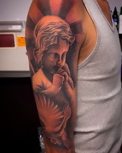 Explore ffx tattoo ideas, creative tattoo ideas in Camden, available at Greywash Tattoo LLC