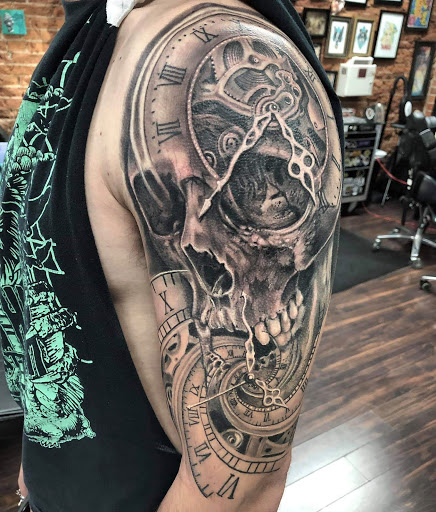 Explore cancer tattoo ideas for guys, creative tattoo ideas in Dubuque, available at The Crows Nest