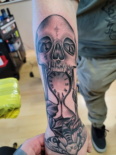 Explore sagittarius tattoo ideas female, creative tattoo ideas in Albany, available at Purgatory Tattoo Co.