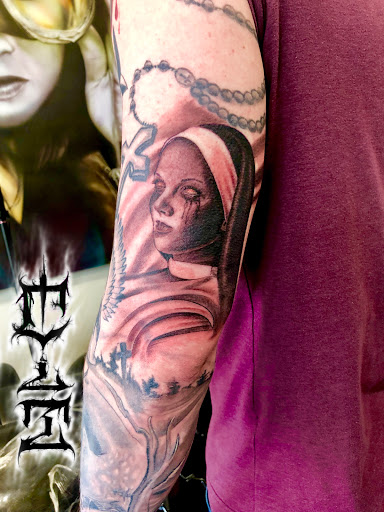 Explore neck tattoo ideas small, creative tattoo ideas in Snohomish, available at Collective Image Tattoo