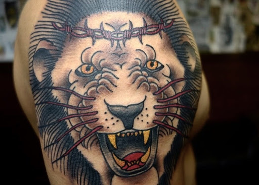 Explore statue tattoo ideas, creative tattoo ideas in Orange Park, available at Big City Tattoo and Piercing
