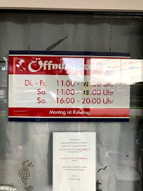 Menu du Aalkate Holger Stockfisch Fischimbiss à Westoverledingen