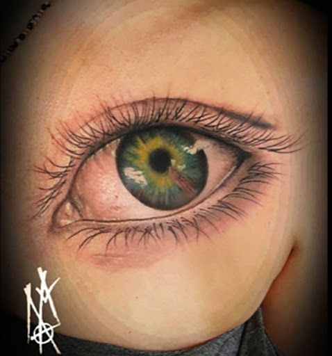 Explore tattoo ideas eyes, creative tattoo ideas in Nashville, available at Titan Tattoo