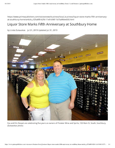 Wine Store «Premier Wine & Spirits», reviews and photos, 100 Main St N # 11, Southbury, CT 06488, USA