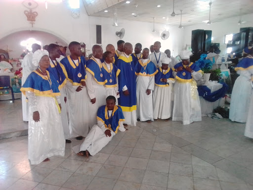 Celestial Church of Christ National Headquarters, 2 Church St, Makoko, Lagos, Nigeria, Church, state Lagos