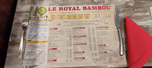 Menu / carte de Le Royal Bambou à Conflans-Sainte-Honorine