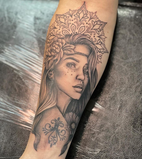 Explore hand tattoo ideas simple, creative tattoo ideas in Ocala, available at The Tattoo Gallery of Ocala LLC
