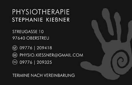 Physiotherapie Stephanie Kießner Streugasse 10, 97640 Oberstreu, Deutschland