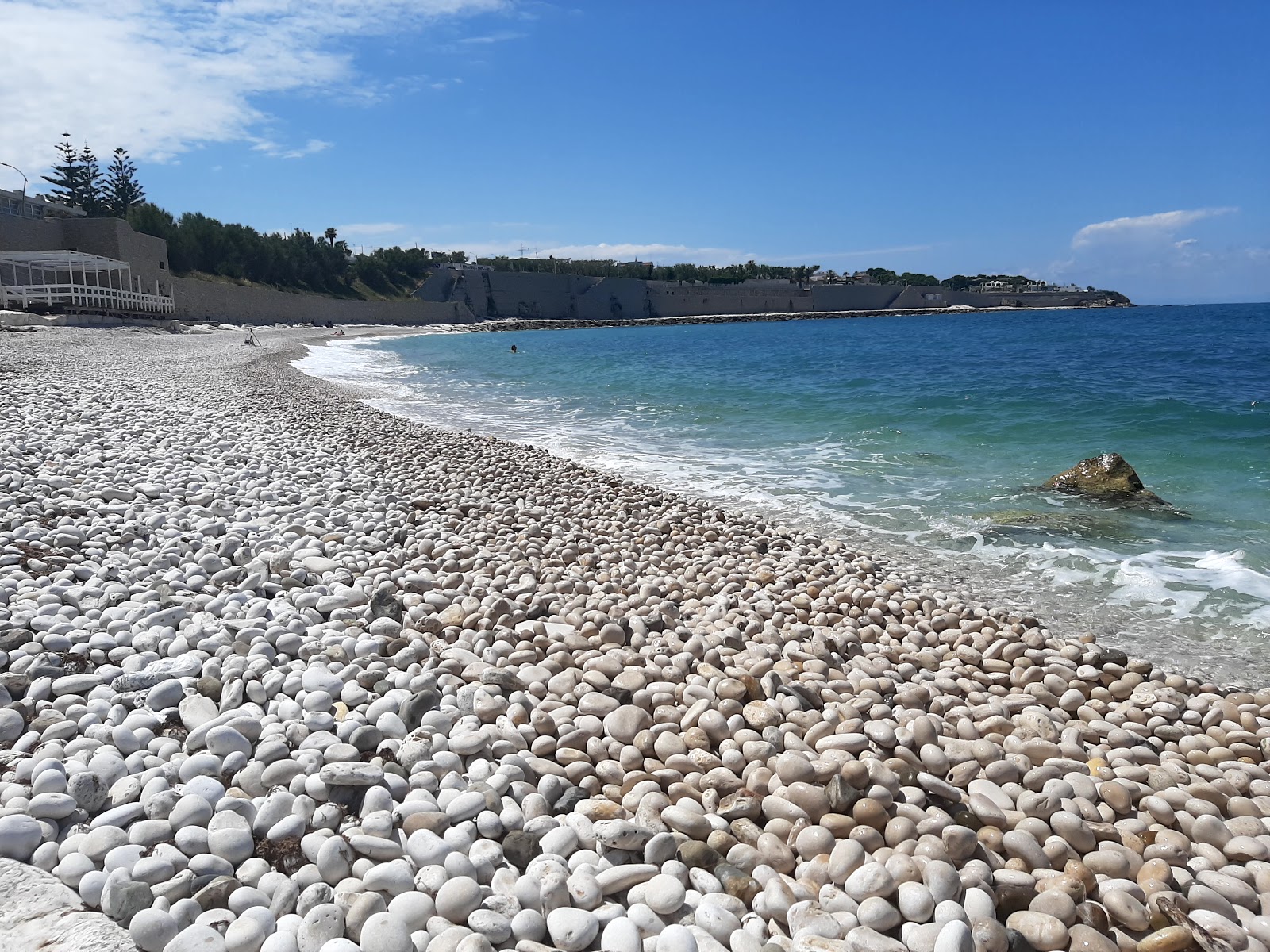 Foto di Spiaggia Salsello e l'insediamento
