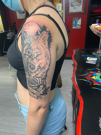 Explore inner arm tattoo ideas, creative tattoo ideas in Shreveport, available at The Body Electric