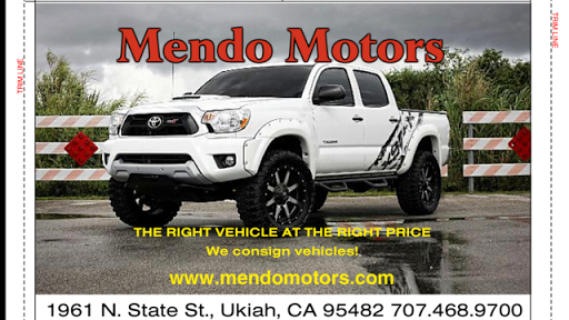 MENDO MOTORS, 1961 N State St, Ukiah, CA 95482, USA, 