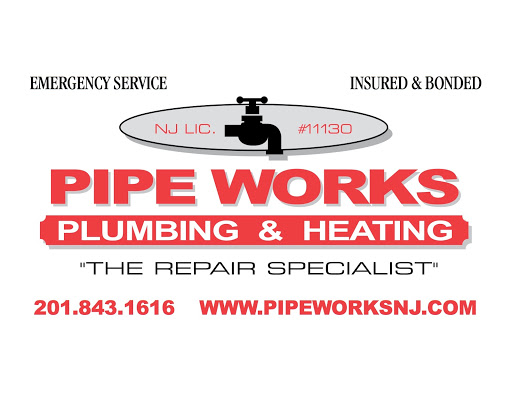 PIPE WORKS Plumbing & Heating in Hillsdale, New Jersey