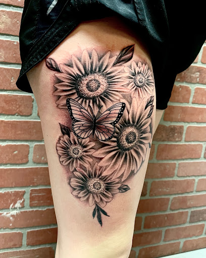 Explore half sleeve tattoo idea, creative tattoo ideas in Toledo, available at Steel Addictions