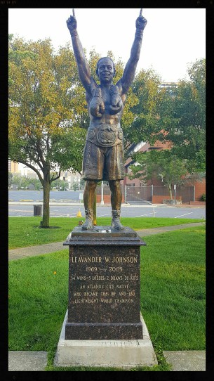 Leavander Johnson statue