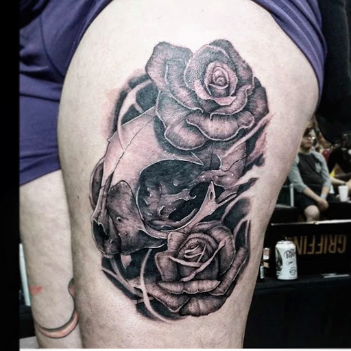 Explore woman side tattoo ideas, creative tattoo ideas in Maryville, available at Studio 617 Tattoos