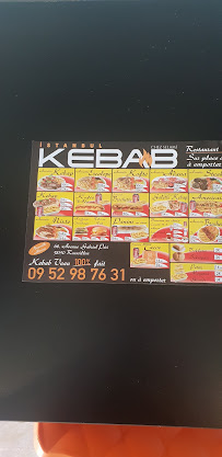 Restaurant Istanbul kebab chez selami à Roussillon (la carte)