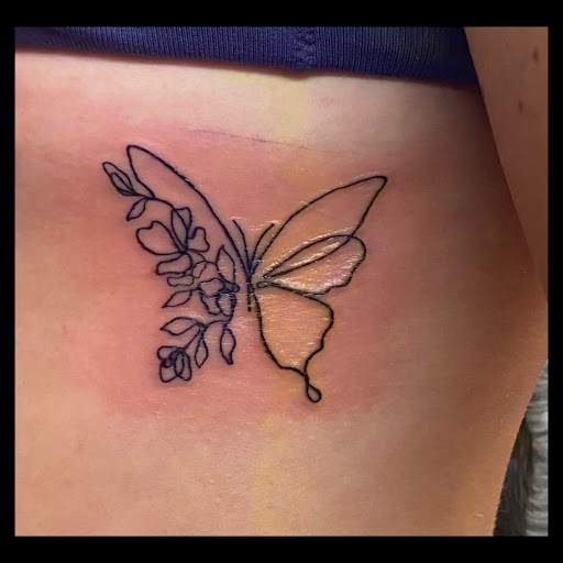 Explore pen tattoo ideas, creative tattoo ideas in Vermillion, available at IKTOMI-INK Tattoo Experience
