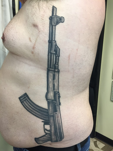 Explore toxic tattoo ideas, creative tattoo ideas in Jacksonville, available at Electric Legacy Tattoo