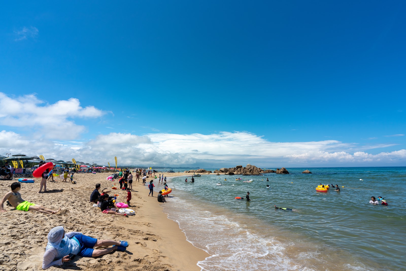 Hajodae Beach'in fotoğrafı - Çocuklu aile gezginleri için önerilir