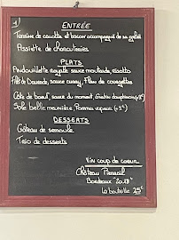 Menu du Restaurant Le Blavet à Paris