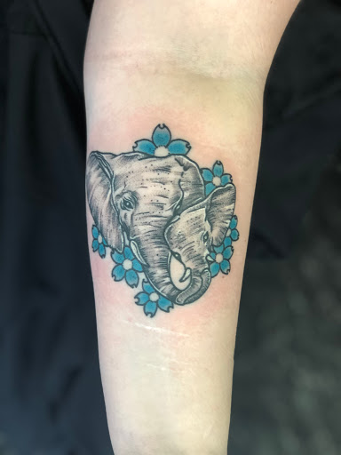 Explore queen crown tattoo ideas, creative tattoo ideas in Jefferson City, available at The Ink Sling Studio