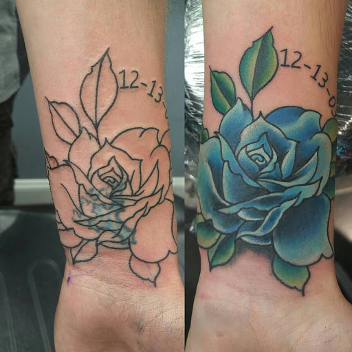 Explore baseball tattoos ideas, creative tattoo ideas in Toms River, available at Drop N Ink Tattoo Shop