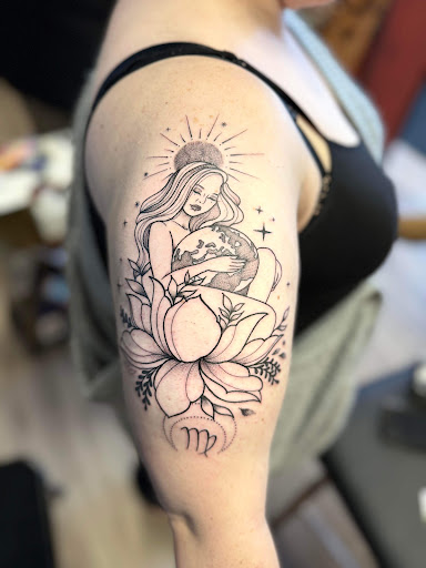 Explore birth date tattoo ideas, creative tattoo ideas in Laconia, available at Circus Tattoo