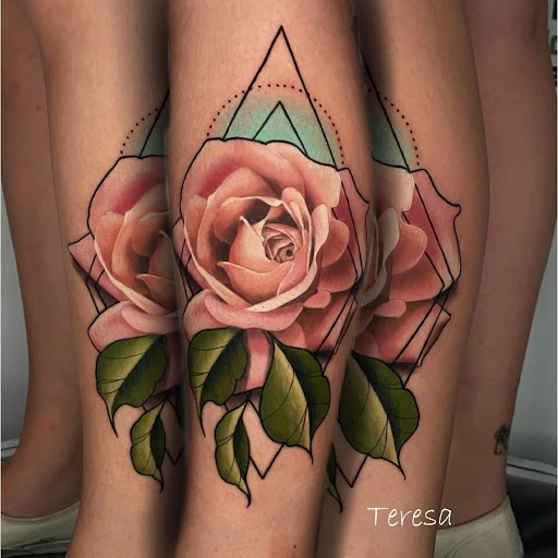 Explore arm and shoulder tattoo ideas, creative tattoo ideas in Sanford, available at Venom Ink Tattoo