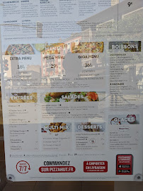 Menu / carte de Pizza Hut à Vitry-sur-Seine