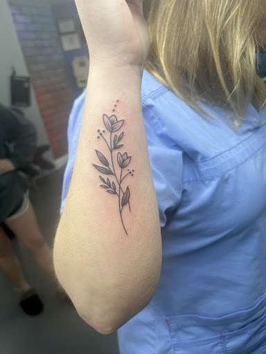 Explore ferret tattoo ideas, creative tattoo ideas in Meridian, available at Creative Pain Tattoo Studio
