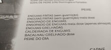Constantino das Enguias à Foros de Benfica menu