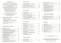 Carte du China Restaurant Große Mauer à Uelzen