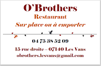 Photos du propriétaire du Restaurant O'Brothers à Les Vans - n°12