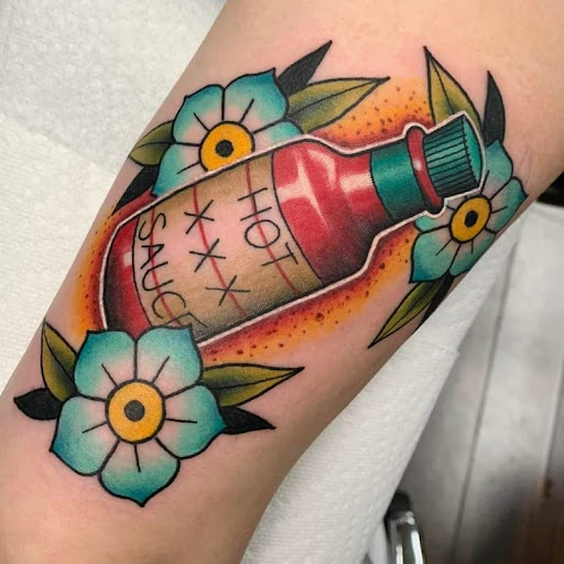 Explore stoicism tattoo ideas, creative tattoo ideas in Dubuque, available at The Crows Nest