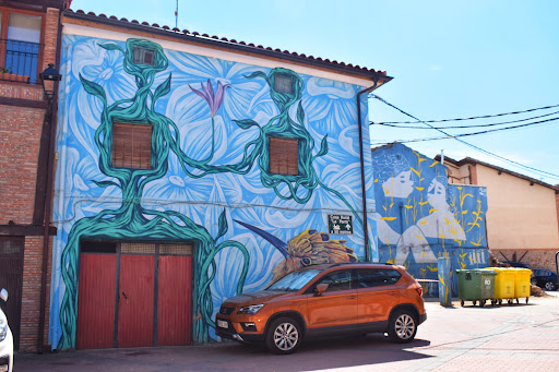 CAMPROVINARTE, Arte en la calle. Mural 1, Museo al aire libre en Camprovín,La Rioja