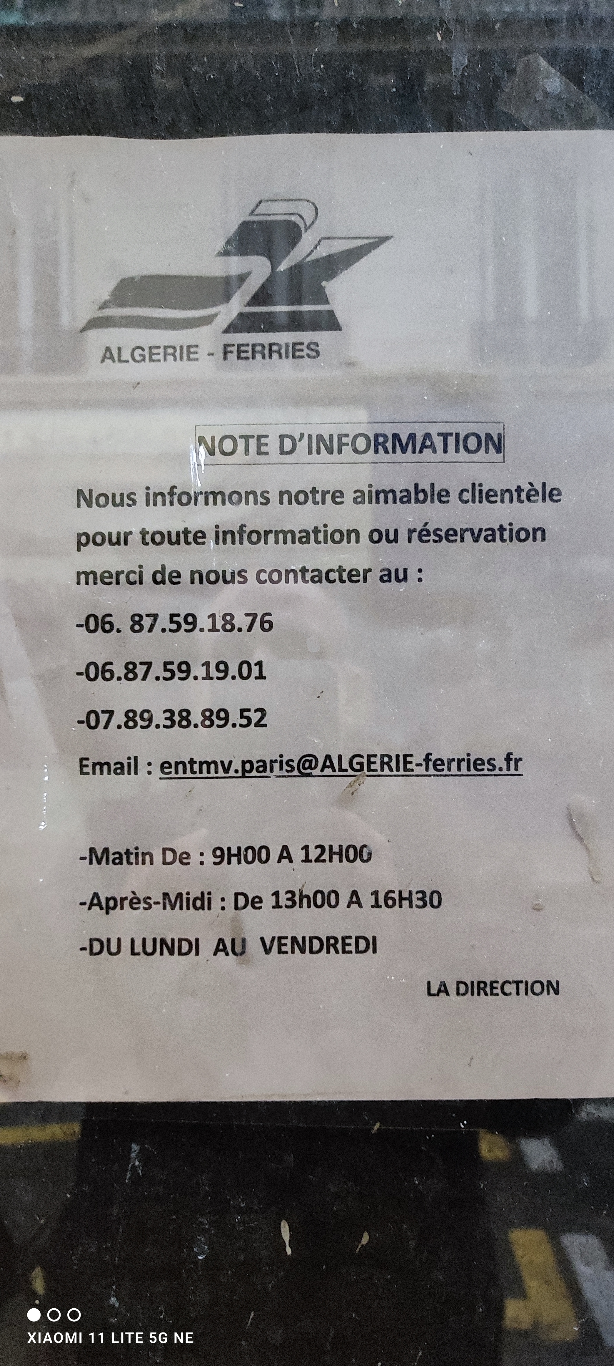 Photo n° 1 de l'avis de D.u fait le 14/11/2023 à 14:28
