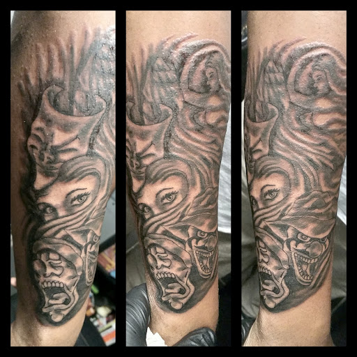 Explore soccer tattoos ideas, creative tattoo ideas in Erie, available at EliKingInk