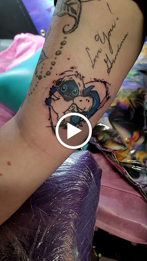 Explore book tattoos ideas, creative tattoo ideas in Hillsboro, available at Reflections Art Gallery and Studio