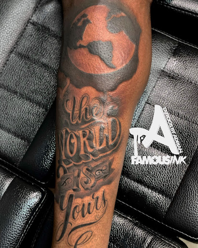 Explore armor tattoo ideas, creative tattoo ideas in Hammond, available at Famous Ink, Inc.