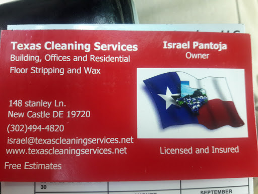 Texas Cleaning Services in New Castle, Delaware