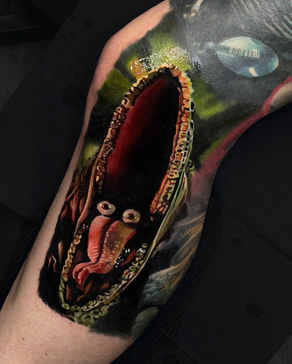 Explore st jude tattoo ideas, creative tattoo ideas in Glendale, available at PRINCE ART AND INK