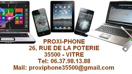 PROXI-PHONE/Réparation Mobiles, tablettes et ordinateurs. Vitré 35500