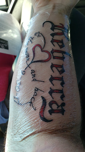 Explore winter tattoo ideas, creative tattoo ideas in Fort Worth, available at Randy Adams Tattoo Studio