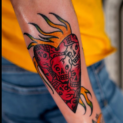 Explore boston tattoo ideas, creative tattoo ideas in Springfield, available at Good Heart Tattoos