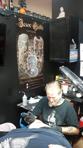 Explore candle tattoo ideas, creative tattoo ideas in Glendale, available at Ritual Addictions Tattoo and Piercing