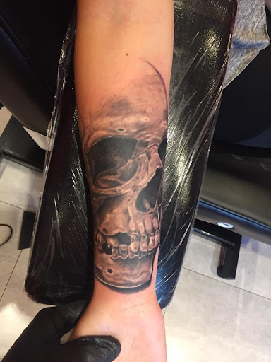 Explore tattoo ideas lettering, creative tattoo ideas in Great Falls, available at Alpha Tattoos & Piercings